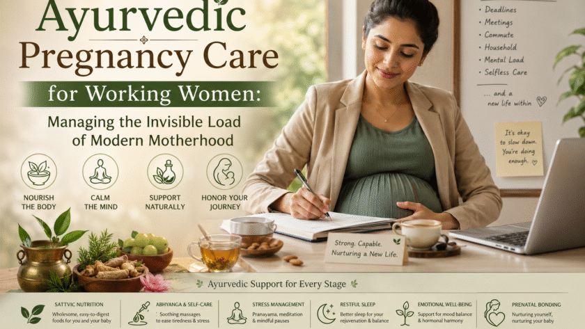 Ayurvedic Pregnancy Care Tips for Working Women