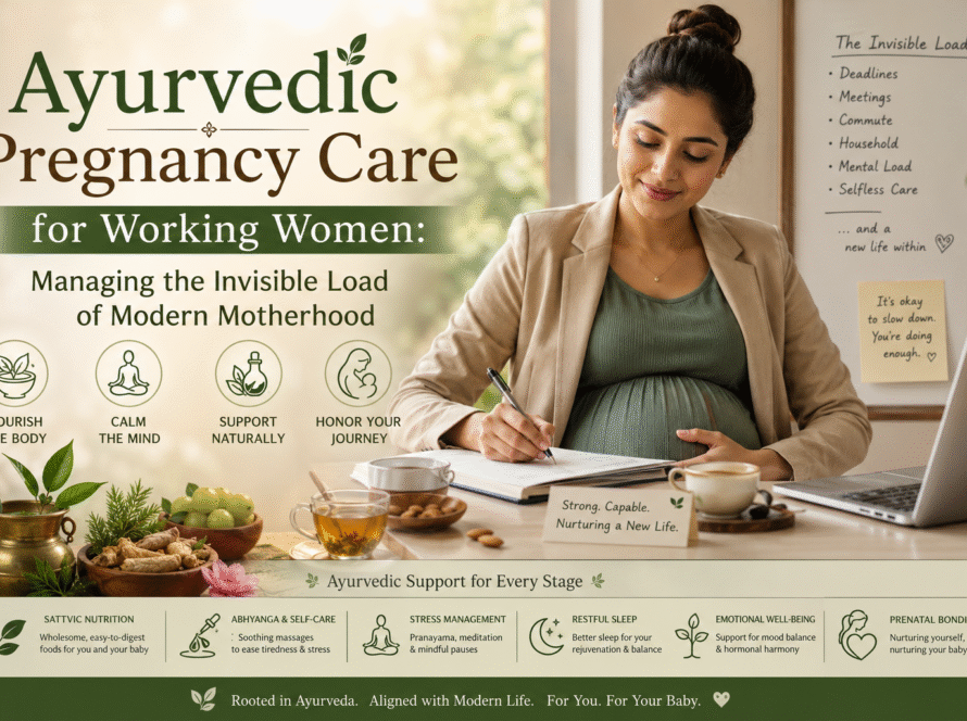 Ayurvedic Pregnancy Care Tips for Working Women